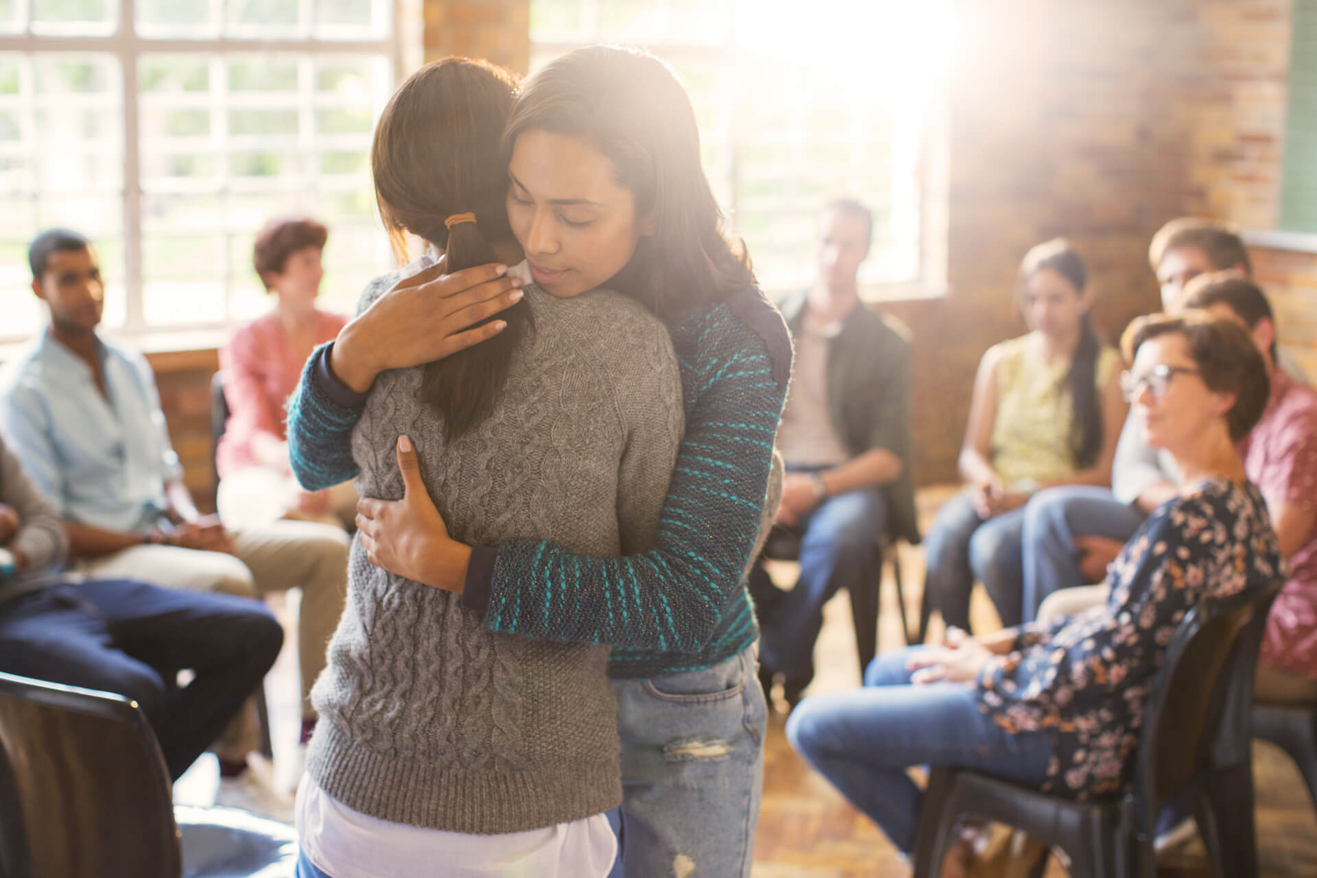 Group therapy support