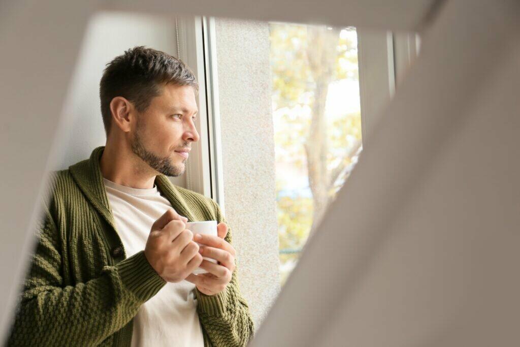 Man Positive Thinking