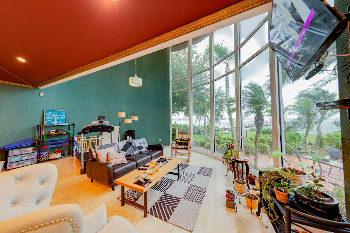 Tikvah Lake Recovery living room
